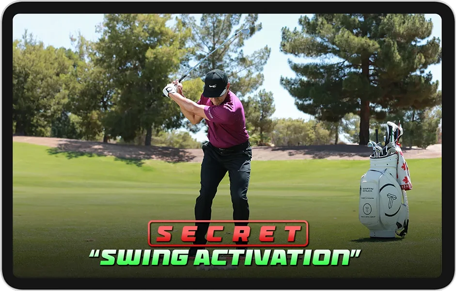 Secret Swing Activation Bonus included with the Square Set Swing Trainer