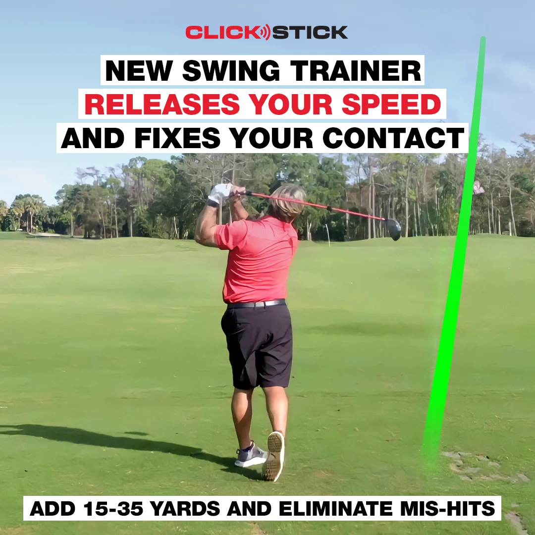 A player now enjoys greater distance and straighter drivers, after using the click stick