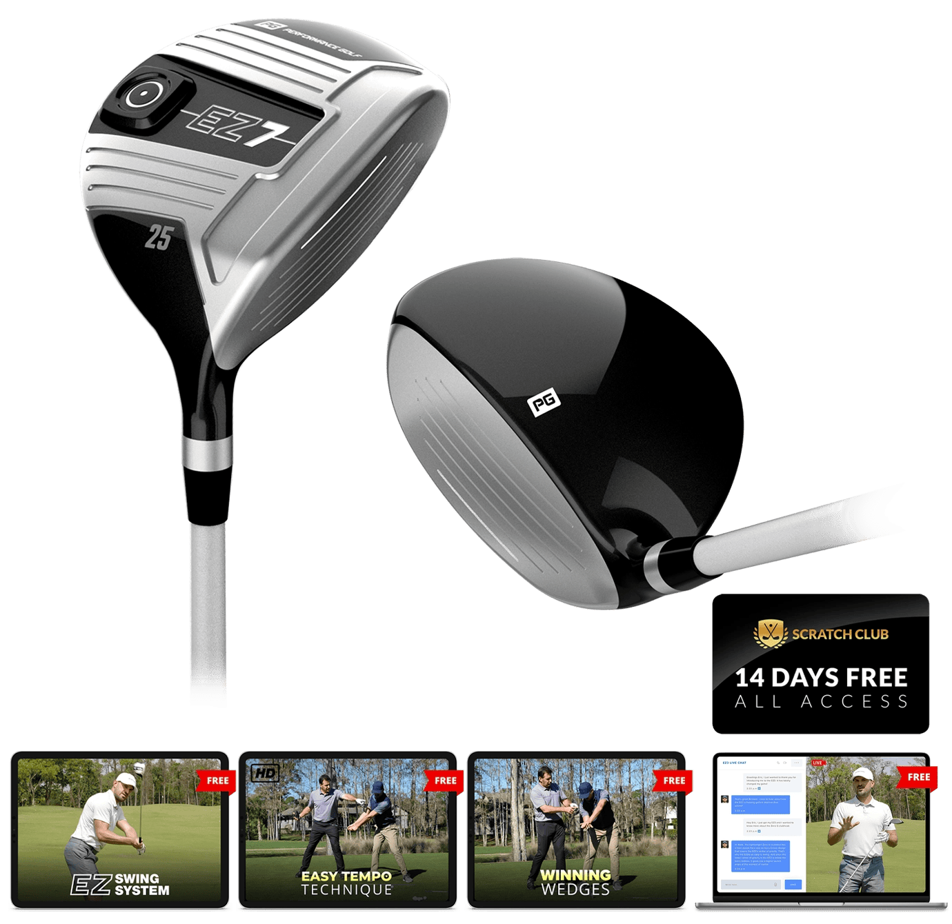 Image of the EZ7 and it's bonuses