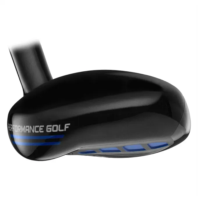 Rear profile close-up of the AnyLie club head.