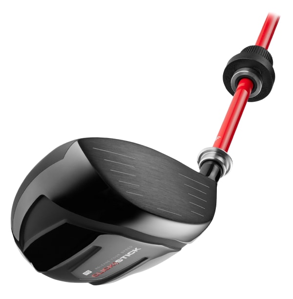 Close up of the click stick driver head and 10 speed clicker.