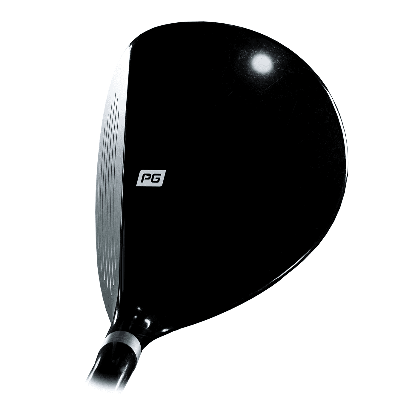 Various images of the  up of the click stick driver shaft, available in different flex options