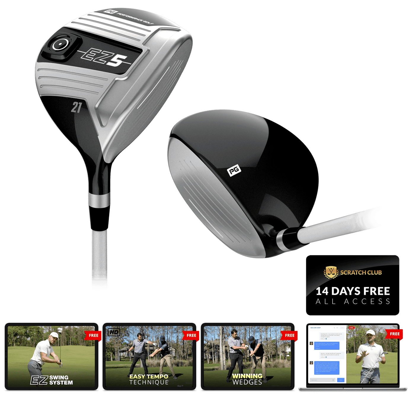 Image of the EZ5 and it's bonuses