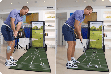 Image of a golfer using the PPCP